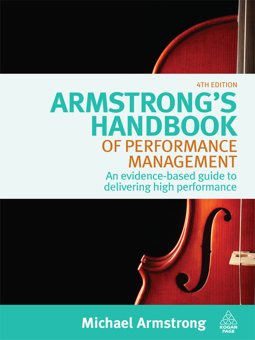 Title details for Armstrong's Handbook of Performance Management by Michael Armstrong - Wait list
